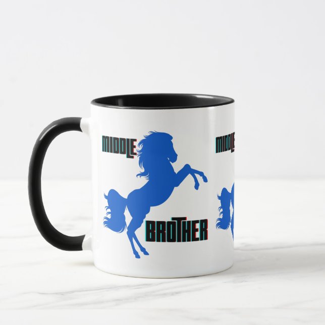 Mug Élevage du cheval du frère moyen (Gauche)