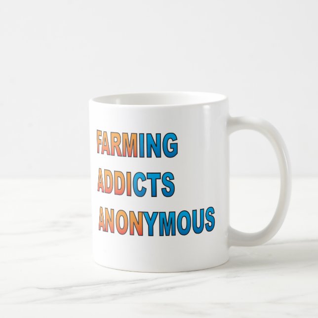 Mug Élevant des intoxiqués anonymes (Droite)