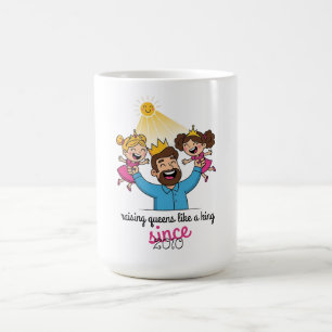 Mug Élever des reines comme une Fête des pères royale