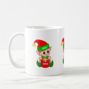 Mug Elfe de Noël mignon