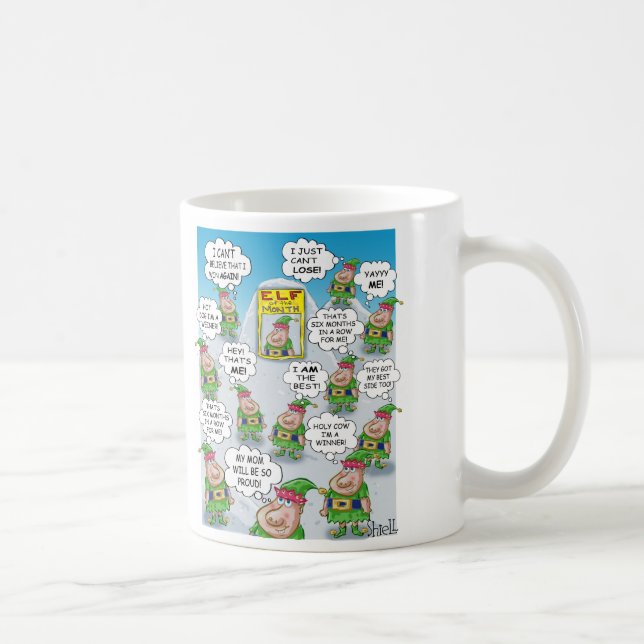 Mug Elfe du mois (Droite)