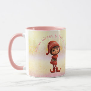 Mug Elfe enchanté Noël au Pôle Nord