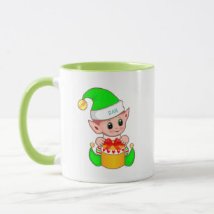Mug Elfe Vert mignon