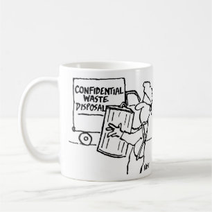 Mug Élimination confidentielle des déchets