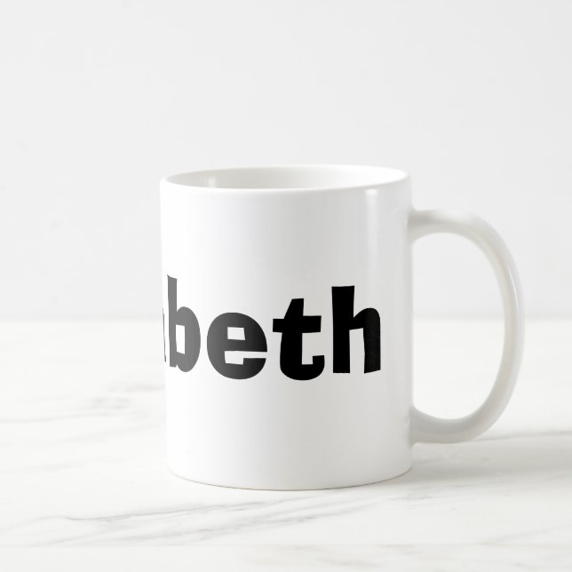 Mug Elizabeth (Droite)