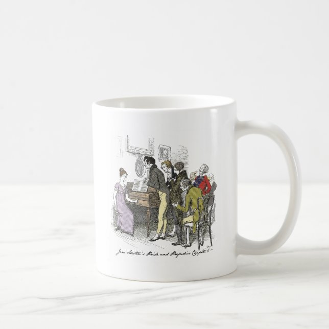 Mug Elizabeth Performs - Jane Austen Pride & Prejudice (Droite)