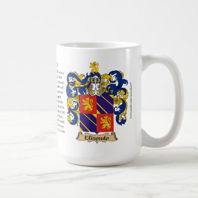Mug Elizondo, l'origine, la signification et la crête (Droite)