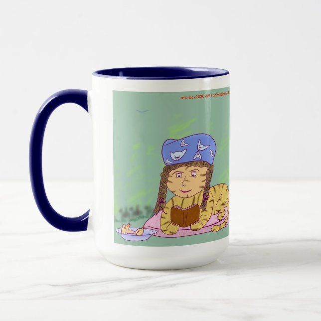 Mug Ella/Achille le tigre, par I_am_only_a_Big_Child (Gauche)