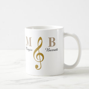 Mug elle adore la musique
