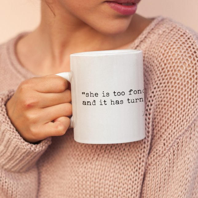 Mug Elle adore les livres Citation de Little Women (Créateur téléchargé)