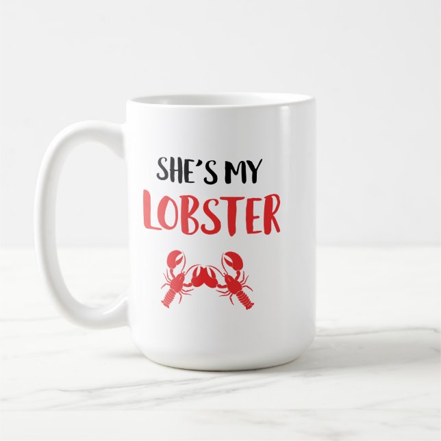 Mug Elle est mon homard (Gauche)