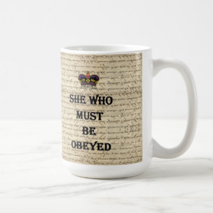 Mug Elle qui doit être obéie