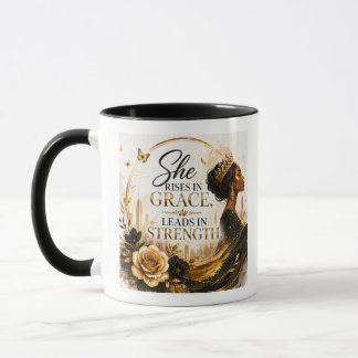 Mug Elle s'élève dans la grâce, dirige avec force