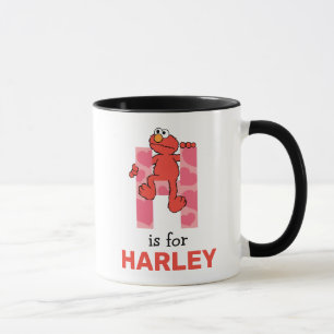Mug Elmo Alphabet   Coeurs H