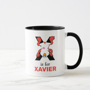 Mug Elmo Alphabet   X Xray