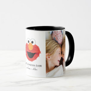 Mug Elmo Big Face   Meilleure grand-mère - Photo