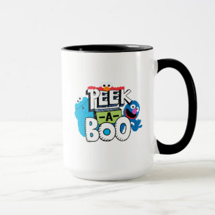 Mug Elmo, Cookie & Grover  Peek-a-Boo