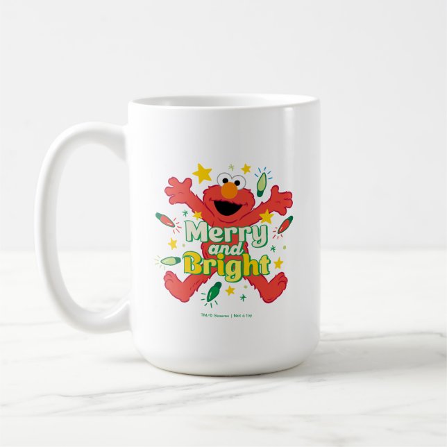 Mug Elmo | Joyeux et lumineux (Gauche)