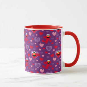 Mug Elmo vous aime Motif de la Saint Valentin