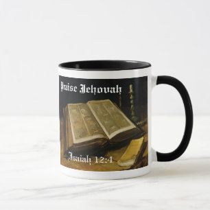 Mug Éloge Jéhovah - la bible Van Gogh