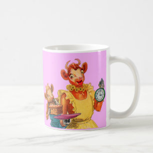 Mug Elsie la vache et la fille Beulah - il est temps