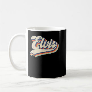 Mug Elvis Nom Personnalisé Vintage Retro Cadeaux Homme