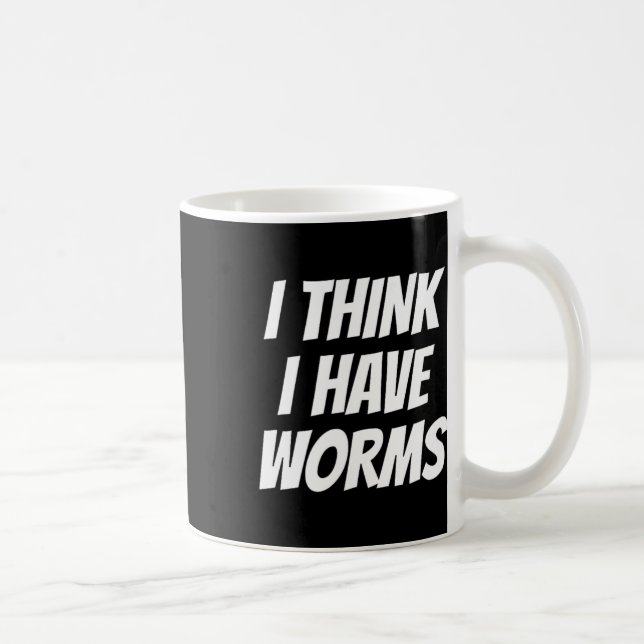 Mug Embarrasser la fête de célibataire Je pense que j' (Droite)