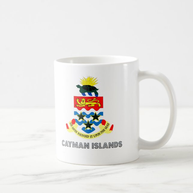 Mug Emblème caïmanais (Droite)