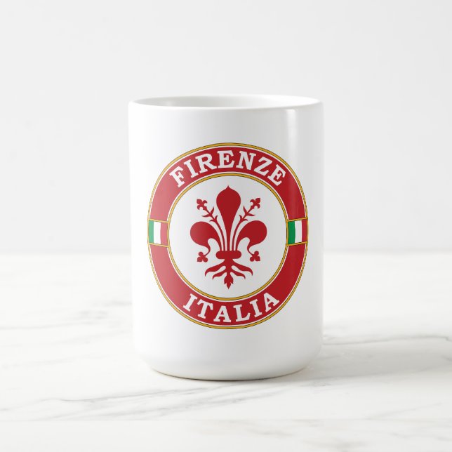 Mug Emblème circulaire Florence Italie (Centre)