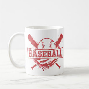 Mug Emblème de baseball classique