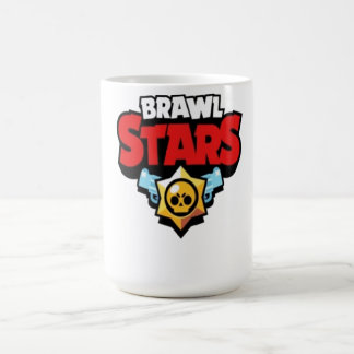 Mug Emblème de crâne de badge d'étoile Brawl Stars