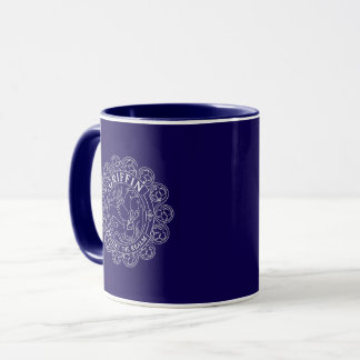 Mug Emblème de griffon Protéger le Royaume Blason Vint