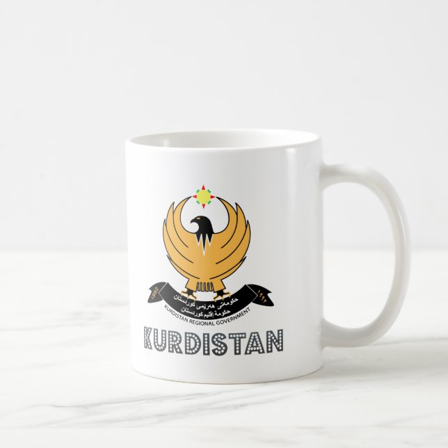 Mug emblème de Kurde (Droite)