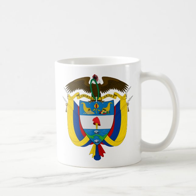 Mug emblème de la colombie (Droite)