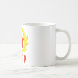 Mug emblème de marteau et de faucille de l'URSS de