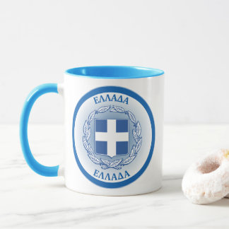 Mug Emblème du patrimoine grec