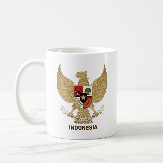 Mug Emblème national indonésien (Gauche)