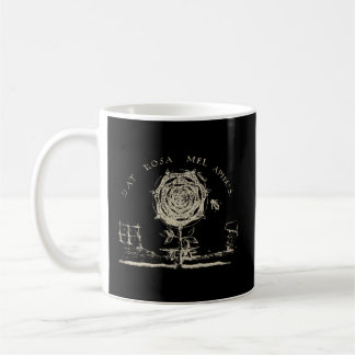 Mug Emblème Rosicrucique Dat Rosa Mel Apibus Hermétiqu