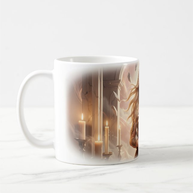 Mug Embrasse à la bougie de la dévotion éternelle (Gauche)