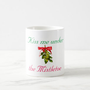 Mug embrasse-moi sous le faux-pied