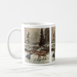 Mug Embrasser un renne sur le nez