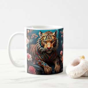 Mug Embrassez la mystique de la nature avec notre Tigr