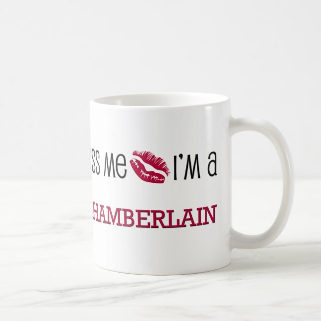 Mug Embrassez-moi que je suis CHAMBERLAIN (Droite)