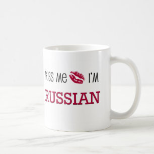 Mug Embrassez-moi que je suis RUSSE