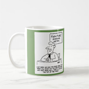 Mug Émission TV, Menuiserie