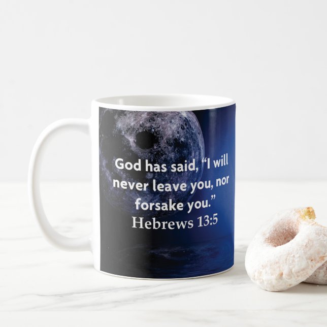 Mug EMMANUEL Dieu chrétien avec nous Noël (Avec donut)