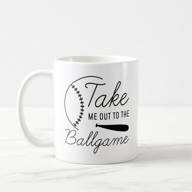 Mug Emmène-Moi Au Ballgame (Gauche)