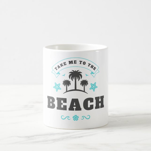 Mug Emmenez-Moi À La Plage (Centre)