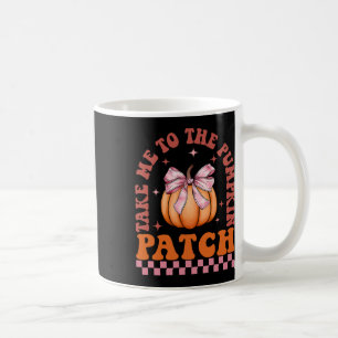 Mug Emmenez-Moi Au Citrouille Patch Automne Thanksgiv