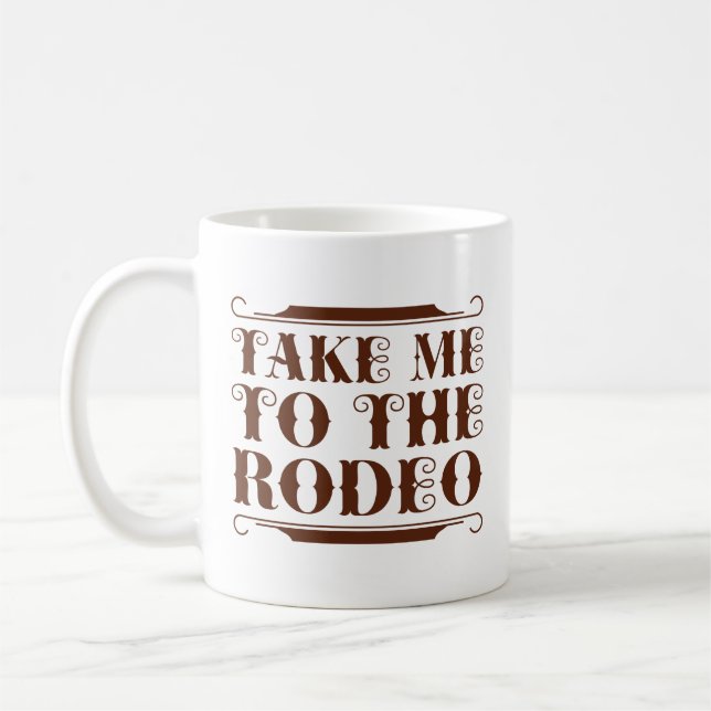 Mug Emmenez-Moi Au Rodéo (Gauche)